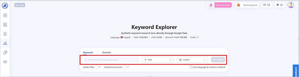 WriterZen Keyword Explorer